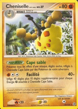 Carte Pokémon: Cheniselle Cape Sable