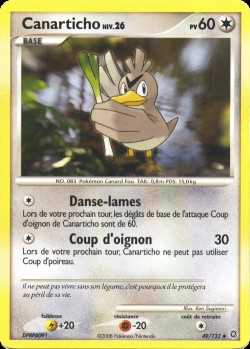 Carte Pokémon: Canarticho