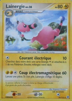 Carte Pokémon: Lainergie