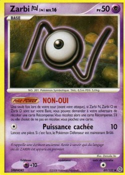 Carte Pokémon: Zarbi [N]