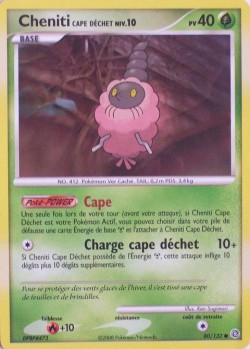 Carte Pokémon: Cheniti Cape Déchet