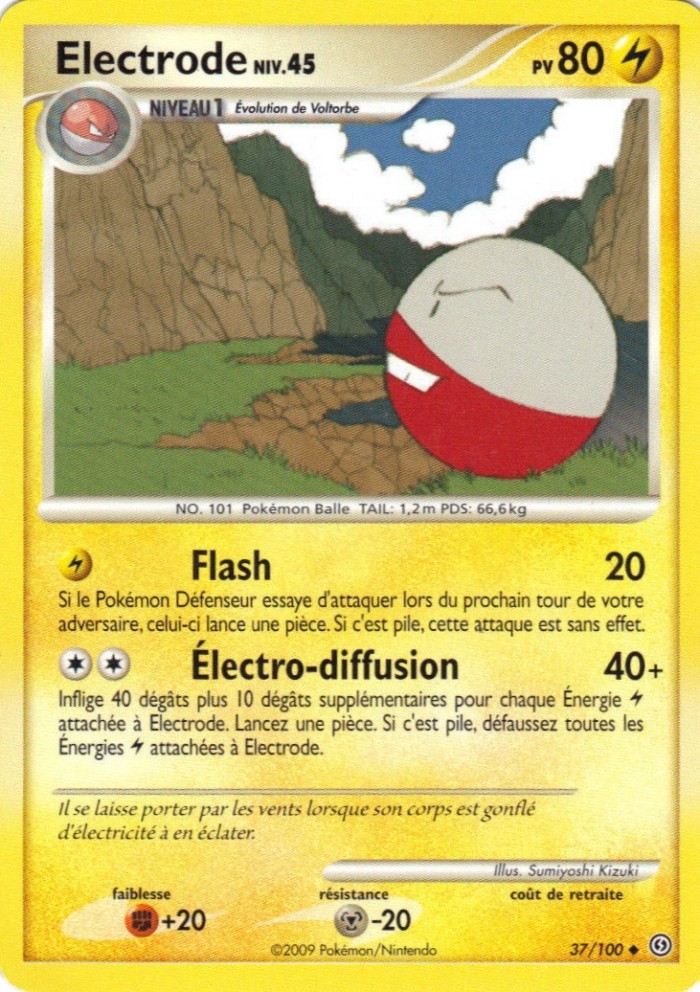 Carte Pokémon: Electrode