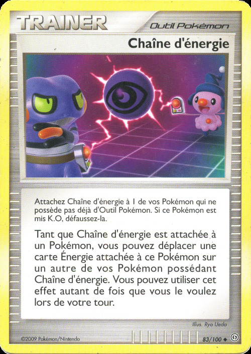 Carte Pokémon: Chaîne d'énergie