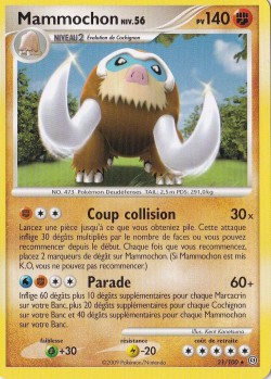 Carte Pokémon: Mammochon