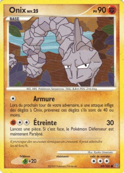 Carte Pokémon: Onix