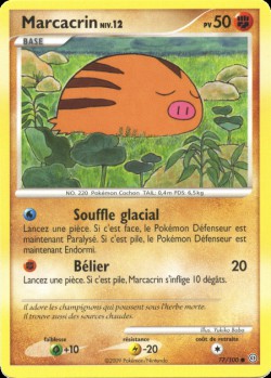 Carte Pokémon: Marcacrin