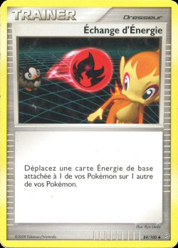 Carte Pokémon: Échange d'Énergie