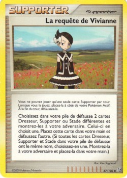 Carte Pokémon: La requête de Vivianne