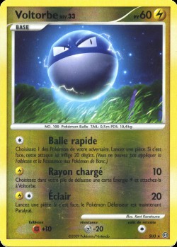 Carte Pokémon: Voltorbe