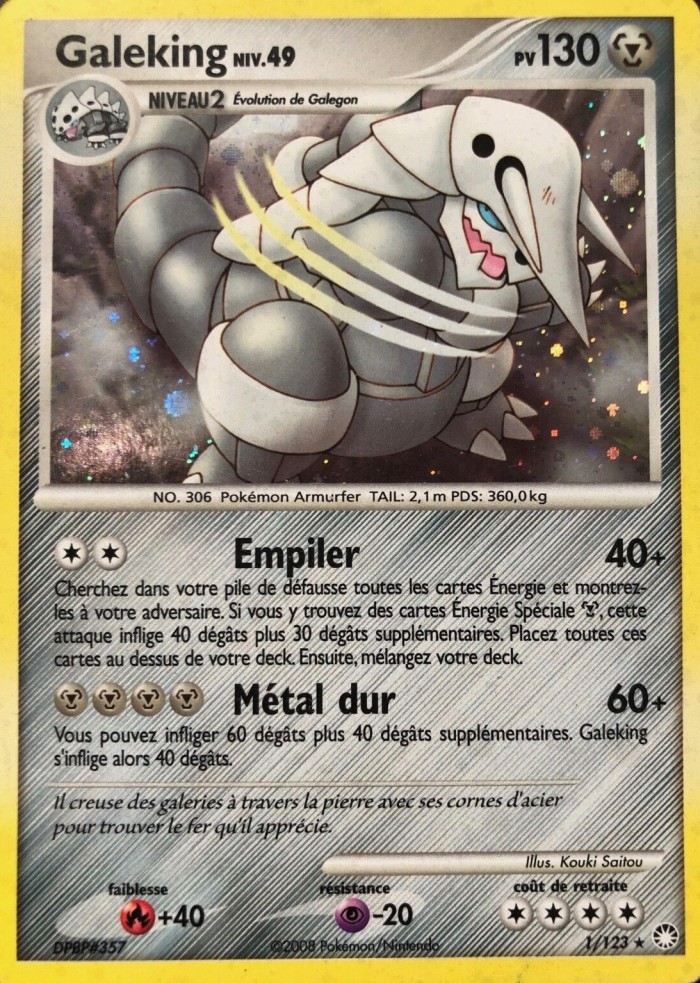 Carte Pokémon: Galeking