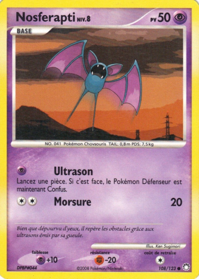 Carte Pokémon: Nosferapti