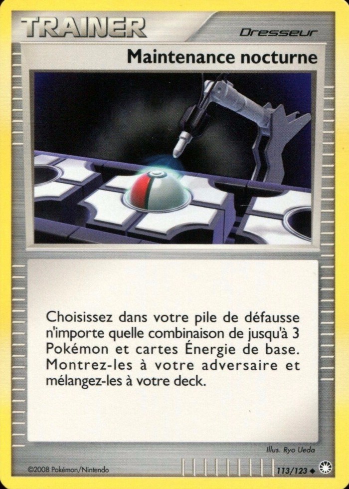 Carte Pokémon: Maintenance nocturne