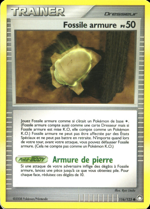 Carte Pokémon: Fossile armure