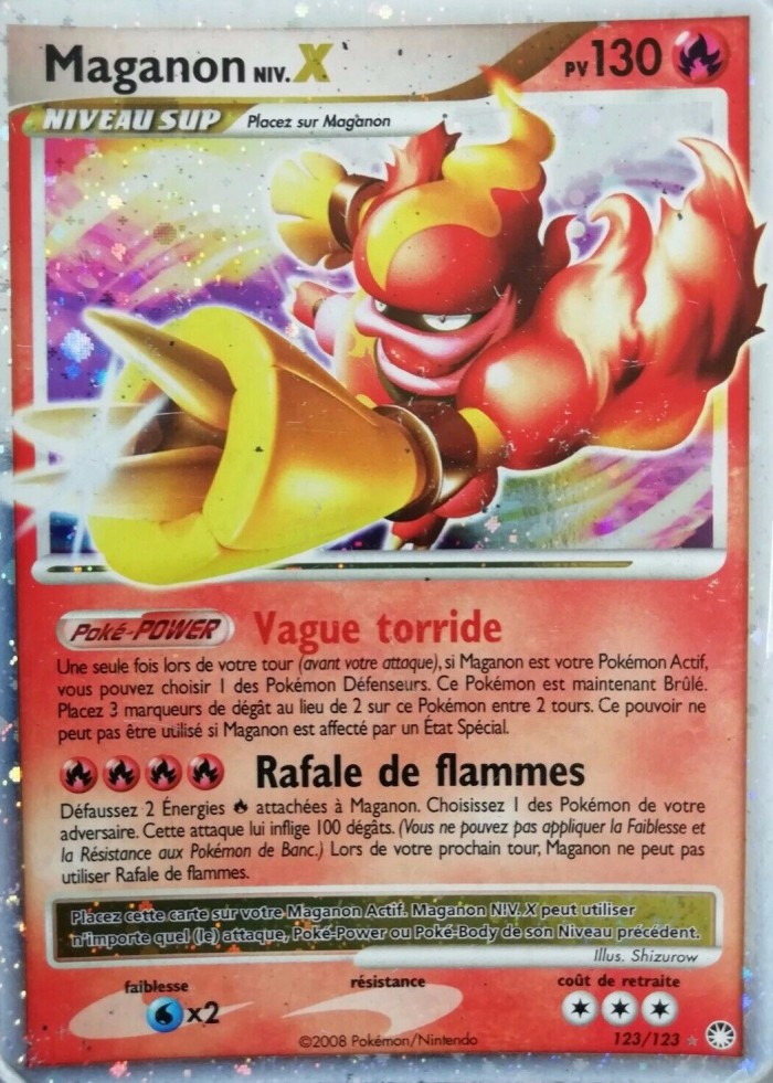 Carte Pokémon: Maganon NIV.X