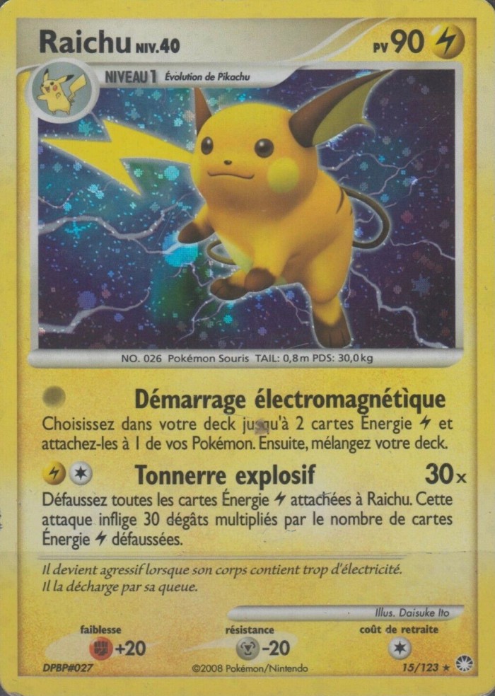 Carte Pokémon: Raichu