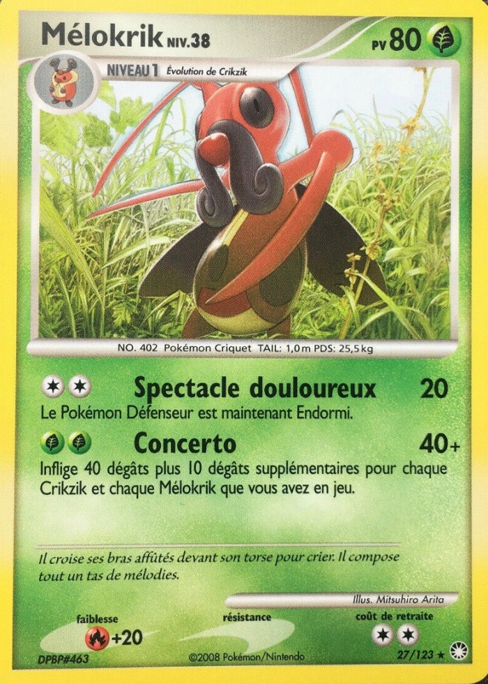 Carte Pokémon: Mélokrik