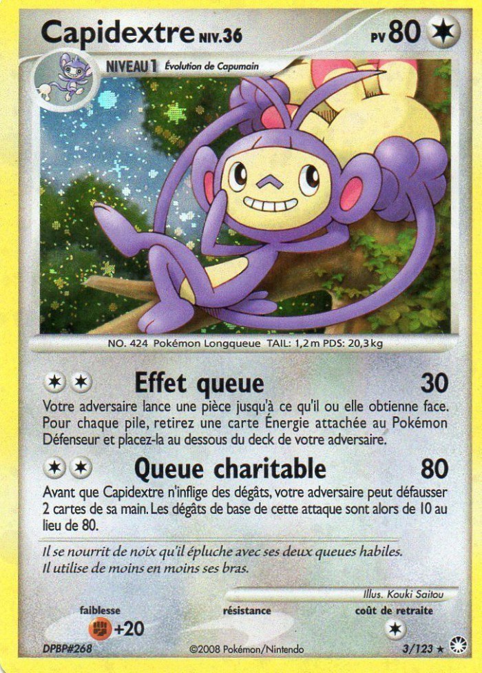 Carte Pokémon: Capidextre