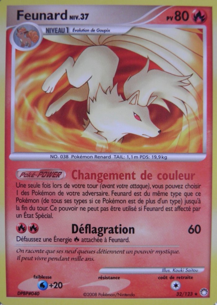 Carte Pokémon: Feunard