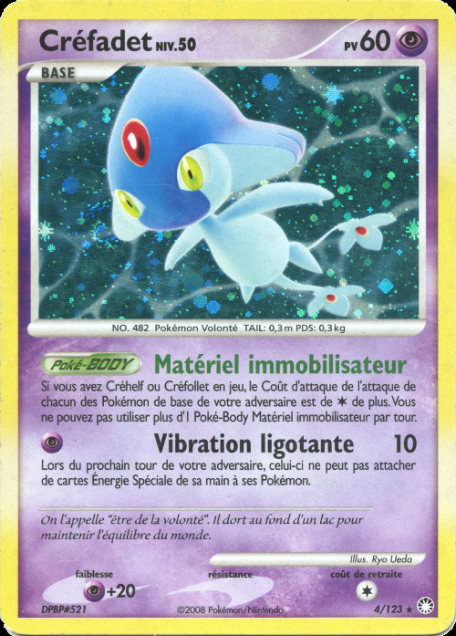 Carte Pokémon: Créfadet