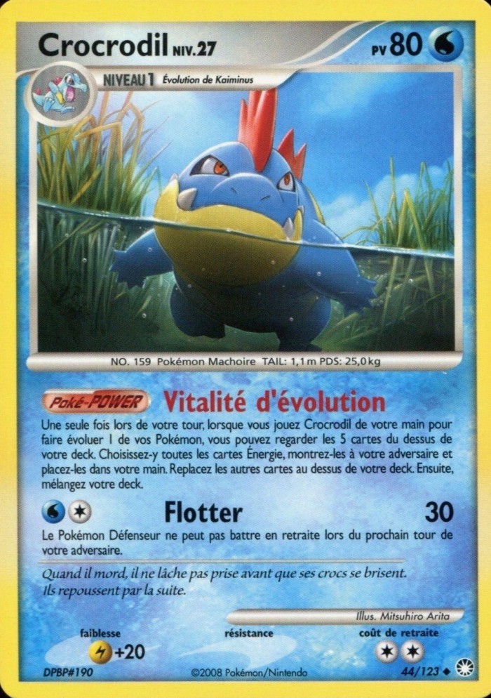 Carte Pokémon: Crocrodil