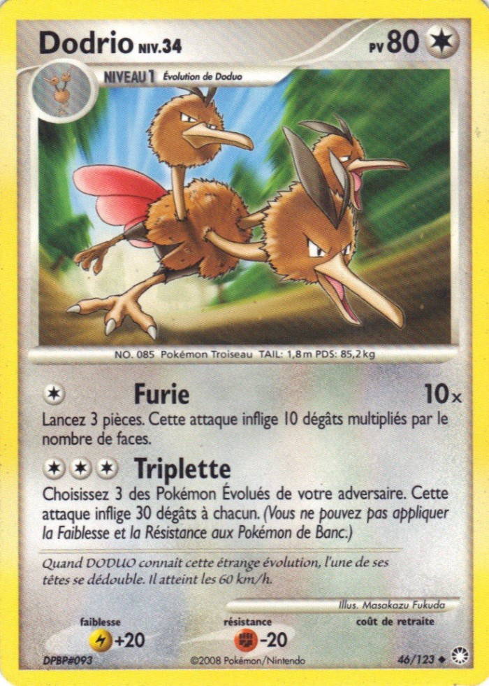 Carte Pokémon: Dodrio