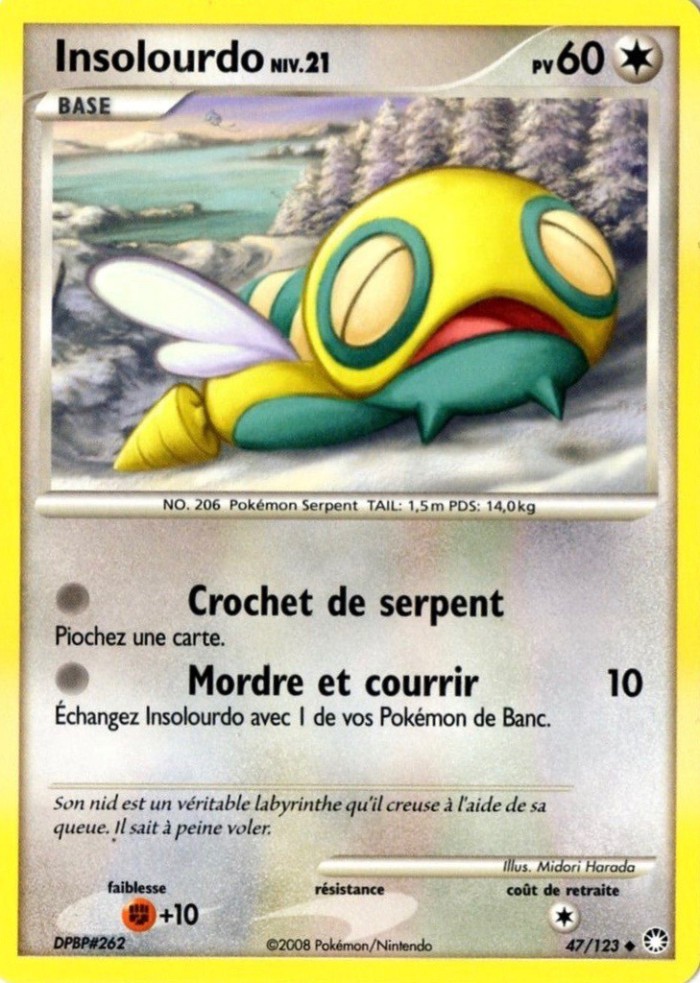 Carte Pokémon: Insolourdo