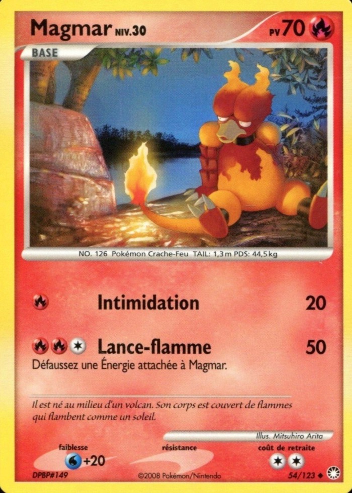 Carte Pokémon: Magmar