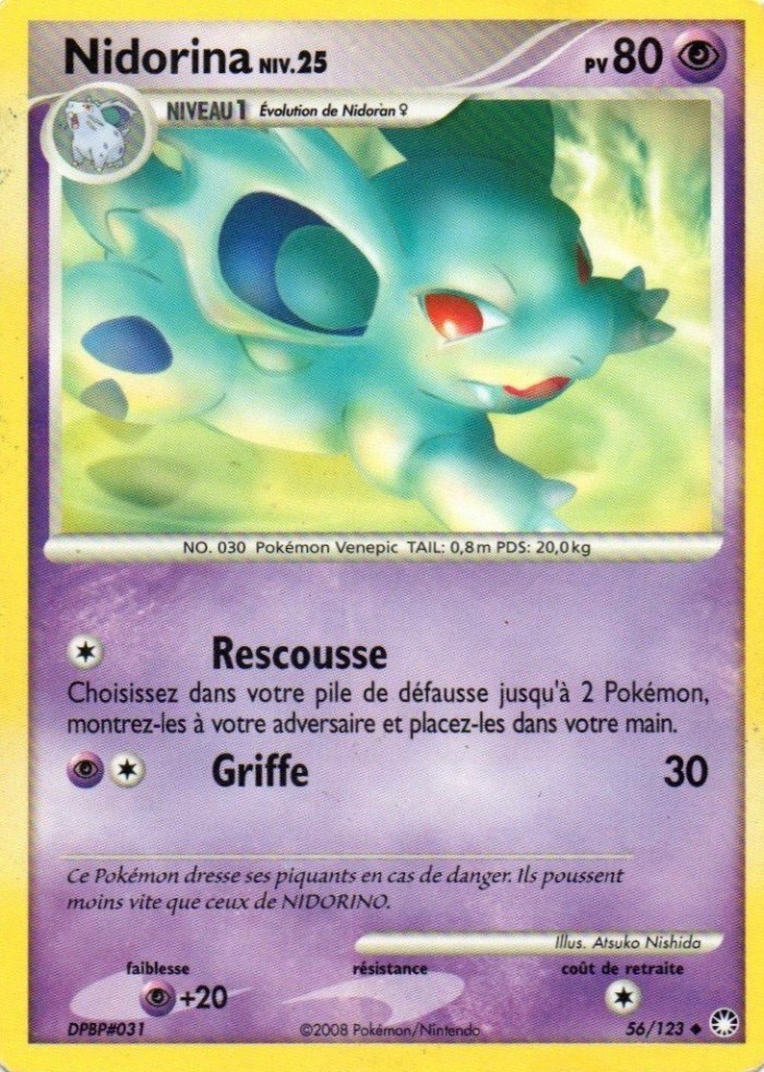 Carte Pokémon: Nidorina