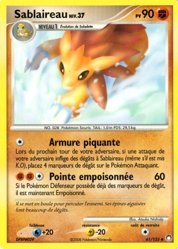 Carte Pokémon: Sablaireau