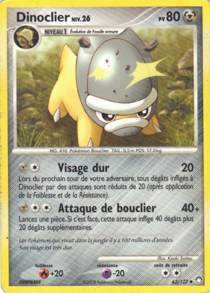 Carte Pokémon: Dinoclier