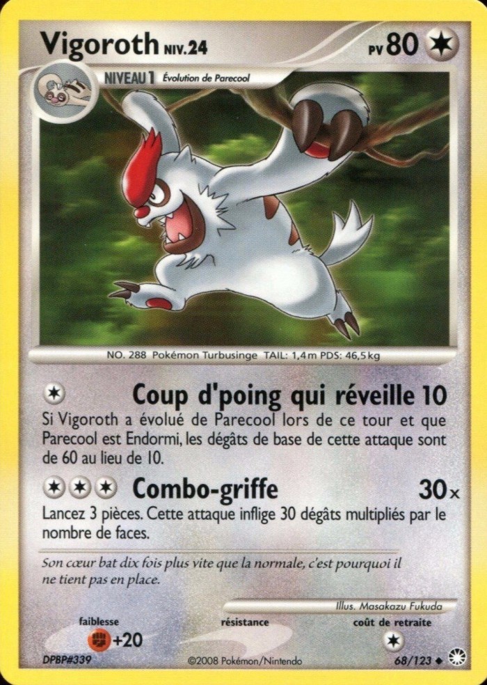 Carte Pokémon: Vigoroth