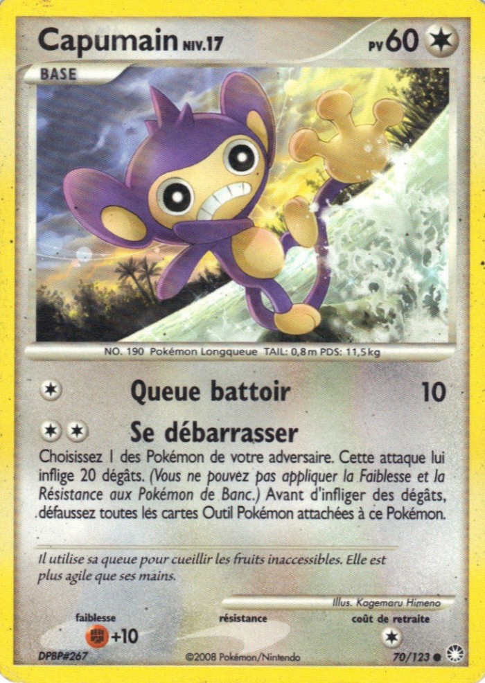 Carte Pokémon: Capumain