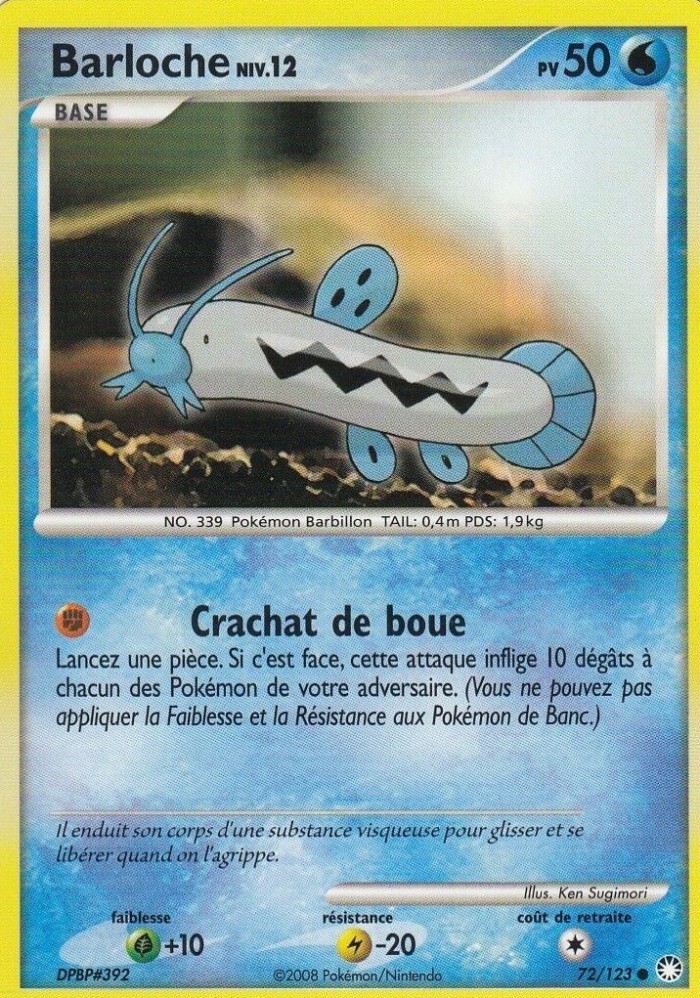 Carte Pokémon: Barloche