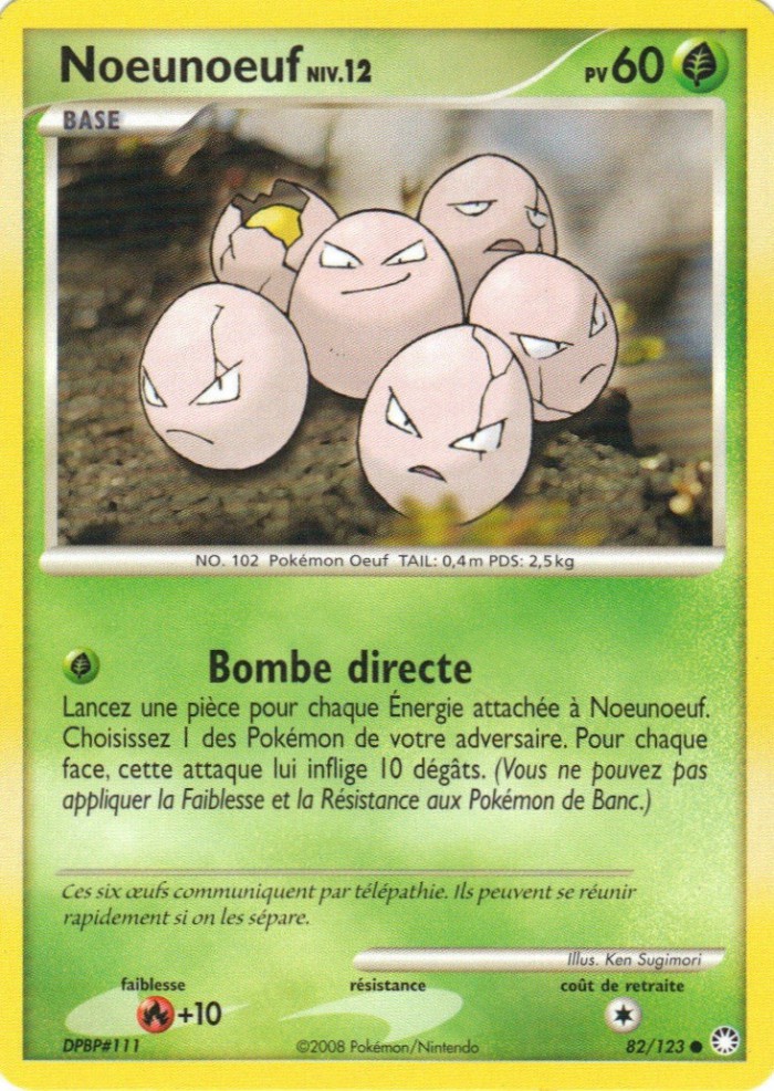 Carte Pokémon: Noeunoeuf