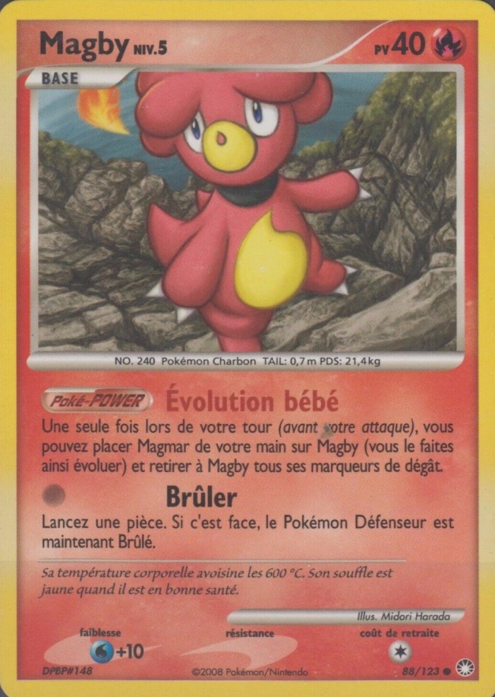 Carte Pokémon: Magby