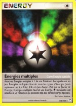 Carte Pokémon: Énergies multiples