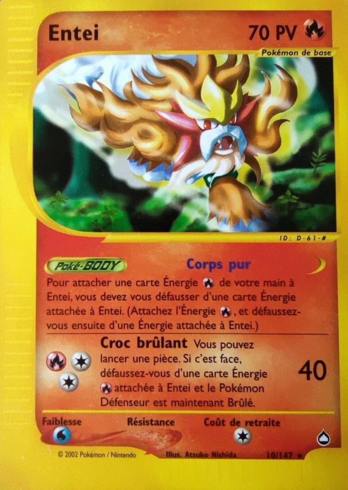 Carte Pokémon: Entei