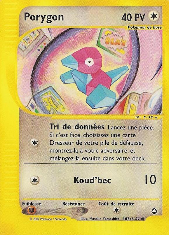 Carte Pokémon: Porygon