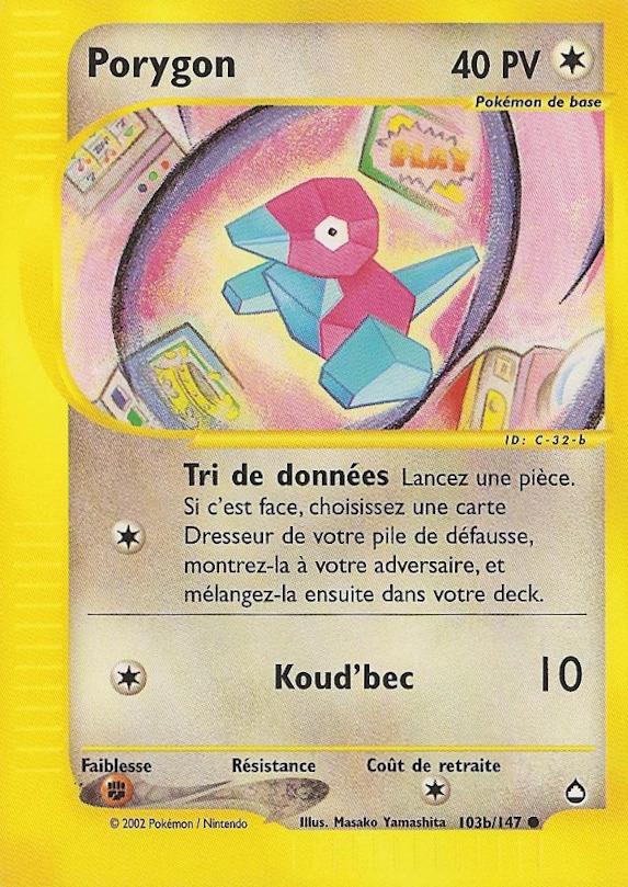 Carte Pokémon: Porygon