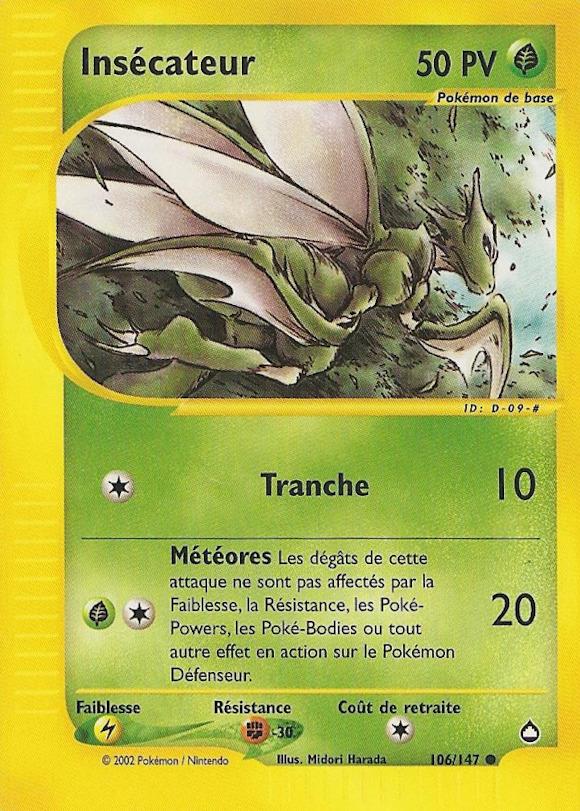 Carte Pokémon: Insécateur