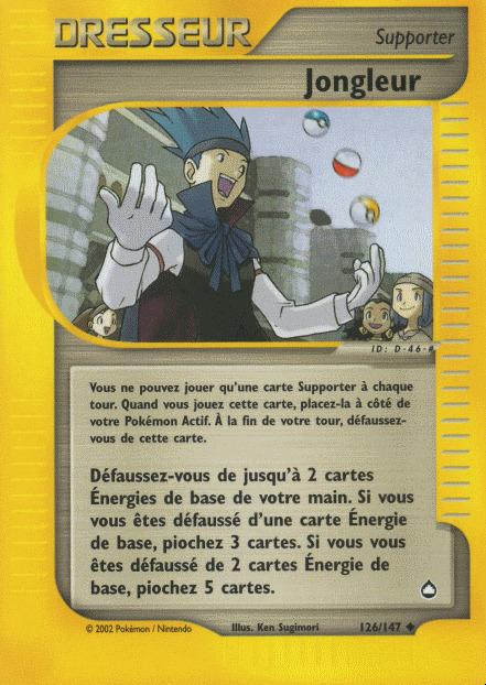 Carte Pokémon: Jongleur