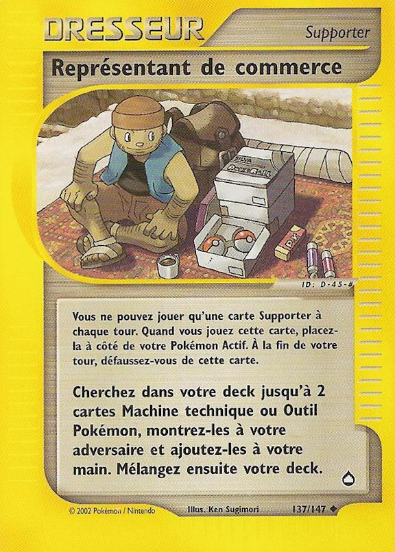 Carte Pokémon: Représentant de commerce