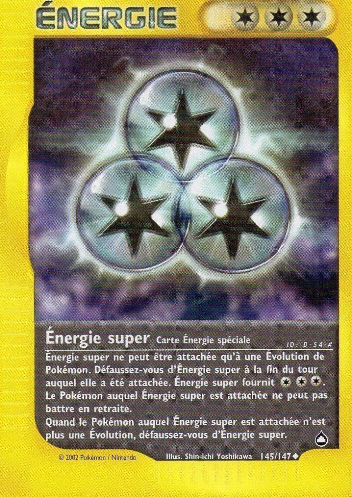 Carte Pokémon: Énergie super