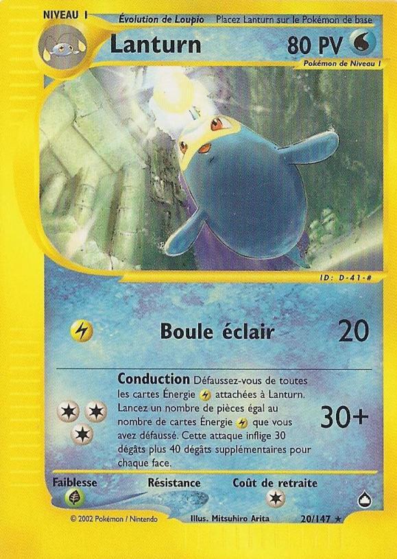 Carte Pokémon: Lanturn