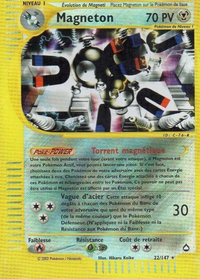 Carte Pokémon: Magneton