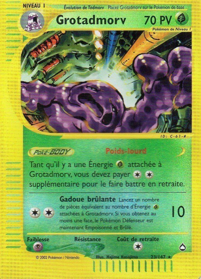 Carte Pokémon: Grotadmorv