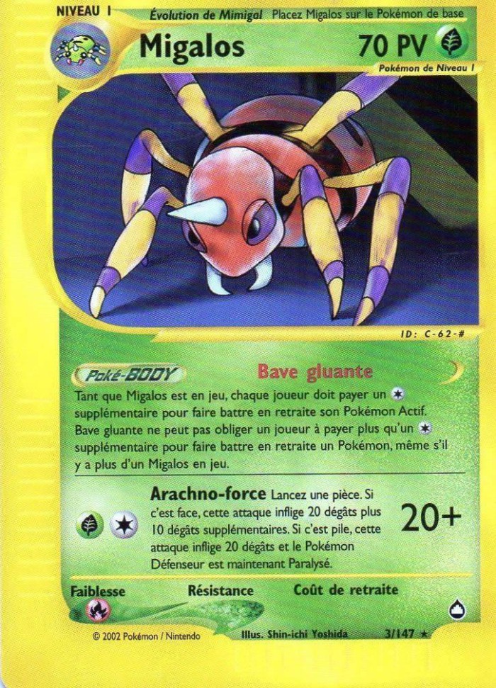 Carte Pokémon: Migalos