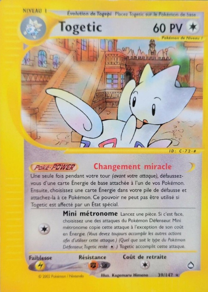 Carte Pokémon: Togetic