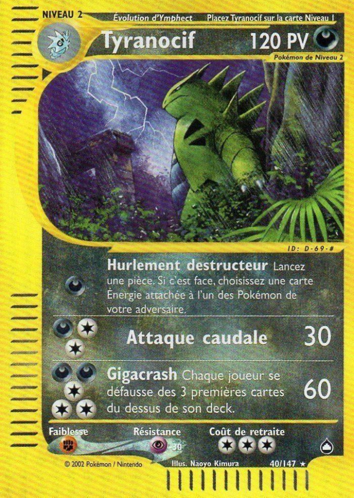 Carte Pokémon: Tyranocif