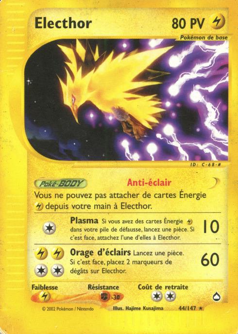 Carte Pokémon: Electhor